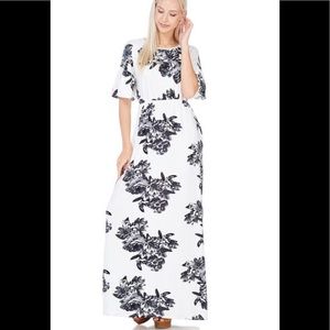 Floral spring dress